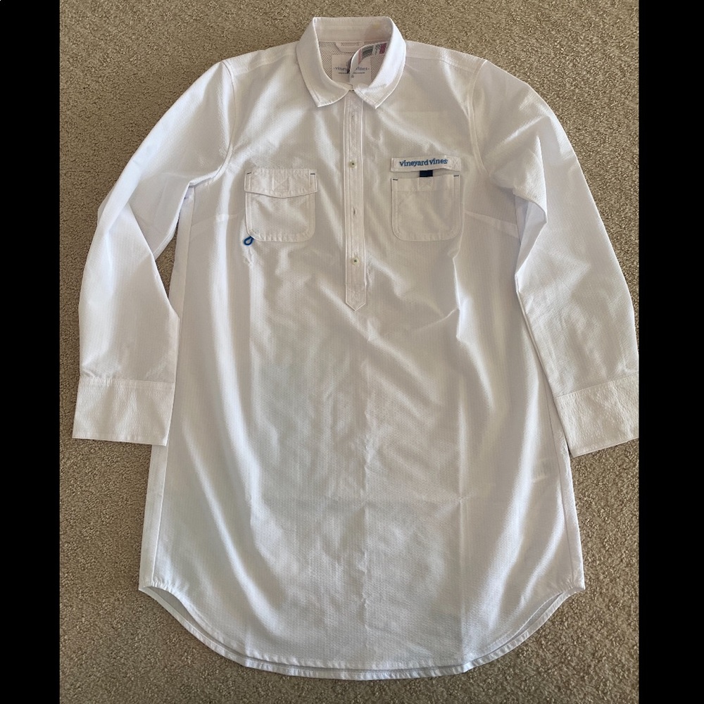 Women’s vineyard vines harbor dress size 10 NWT